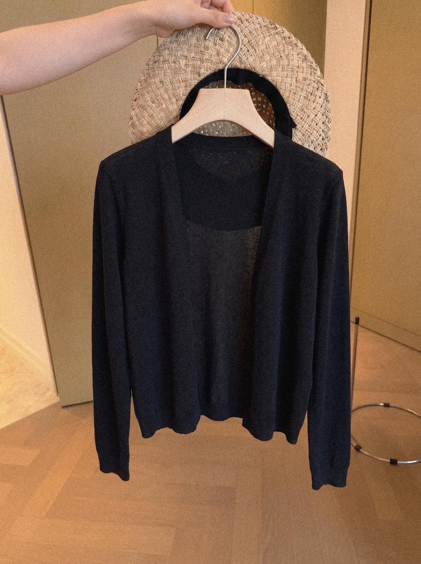 Korean Style Light Knit Cardigan Women's Short Loose Sweater - Image 3